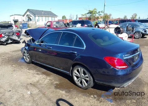 2018 Mercedes-Benz C 350E из США, поврежденный, VIN 55SWF4HB2JU260018